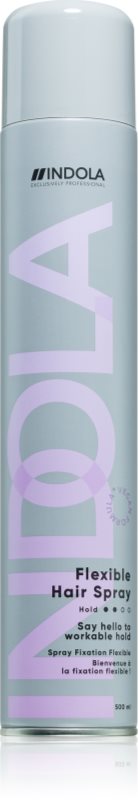 Indola Flexible Hair Spray fixativ pentru o fixare naturala 500 ml