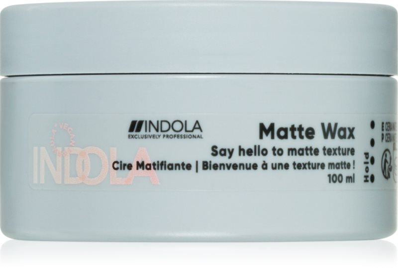 Indola Matte Wax Ceara de par mata 100 ml