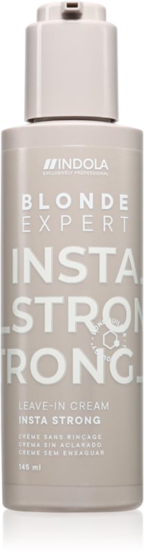 Indola Blond Expert Insta Strong crema leave-in pentru par blond 145 ml