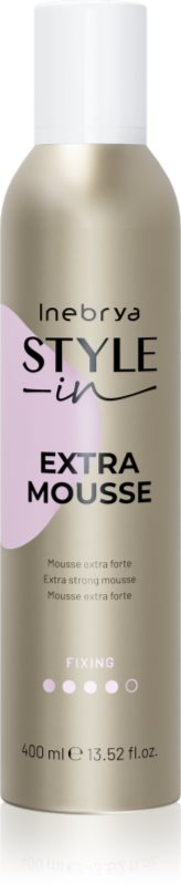 Inebrya Style-In Style-In Extra Mousse spuma cu fixare foarte puternica 400 ml