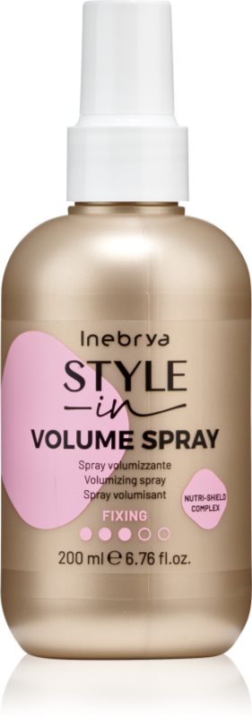 Inebrya Style-In Fixing Volume spray pentru păr cu volum 200 ml