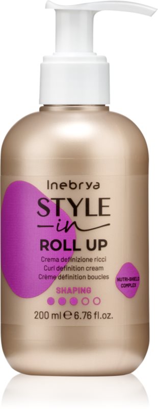 Inebrya Style-In Roll Up crema pentru definire si modelare kudrn 200 ml