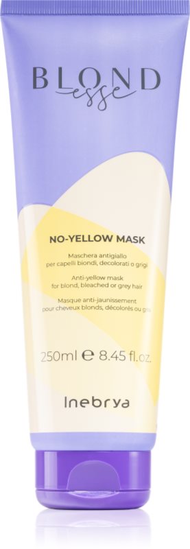 Inebrya BLONDesse No-Yellow Mask Masca de par neutralizeaza tonurile de galben