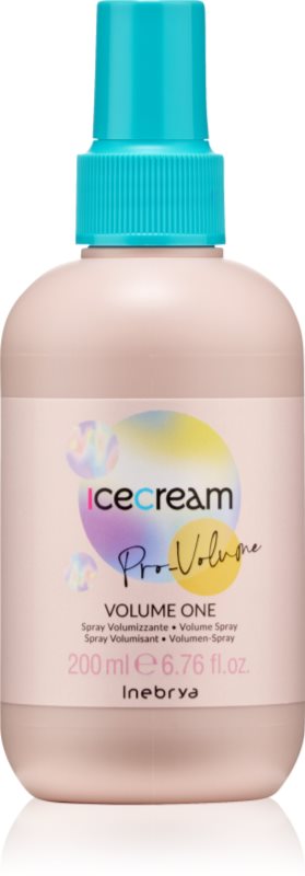 Inebrya Ice Cream Pro-Volume One Spray spray pentru păr cu volum 200 ml