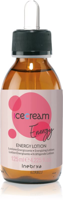 Inebrya Ice Cream Frequent Energy Lotion Tratament regerator și pentru consolidare pentru par sensibil 125 ml