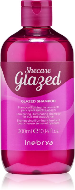 Inebrya Shecare Glazed Shampoo sampon pentru stralucire pentru un par stralucitor si catifelat