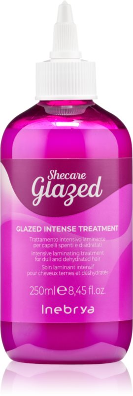 Inebrya Shecare Glazed Intense Treatment Îngrijire hidratantă pentru un par stralucitor si catifelat 250 ml