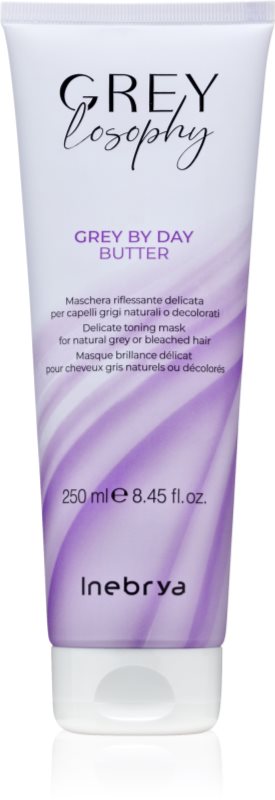 Inebrya Greylosophy Grey By Day Butter Masca de par pentru par grizonat