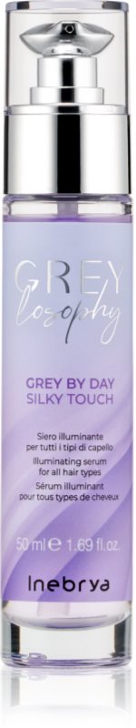Inebrya Greylosophy Silky Touch Serum ser cu efect iluminator pentru par grizonat 50 ml