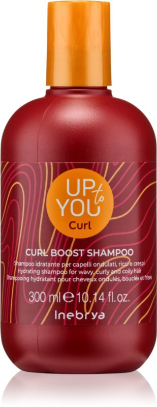 Inebrya Up To You Curl Boost Shampoo sampon hidratant pentru par ondulat si cret