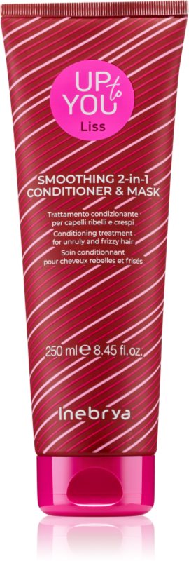 Inebrya Up To You Liss Smoothing 2-in-1 Mask & Conditioner tratament pentru netezire pentru păr