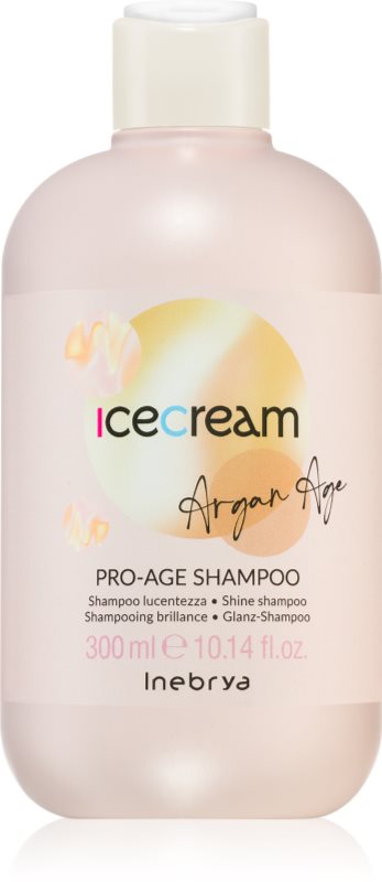 Inebrya Argan-Age Pro-Age Shampoo sampon cu argan pentru stralucire