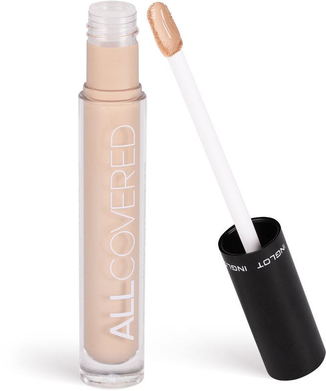 Inglot All Covered corector cu acoperire mare impotriva pungilor de sub ochi culoare 104 4.2 ml
