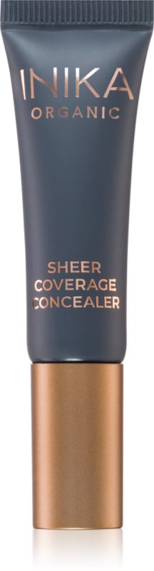 INIKA Organic Sheer Coverage Corector cremos impotriva pungilor de sub ochi culoare Porcelain 10 ml