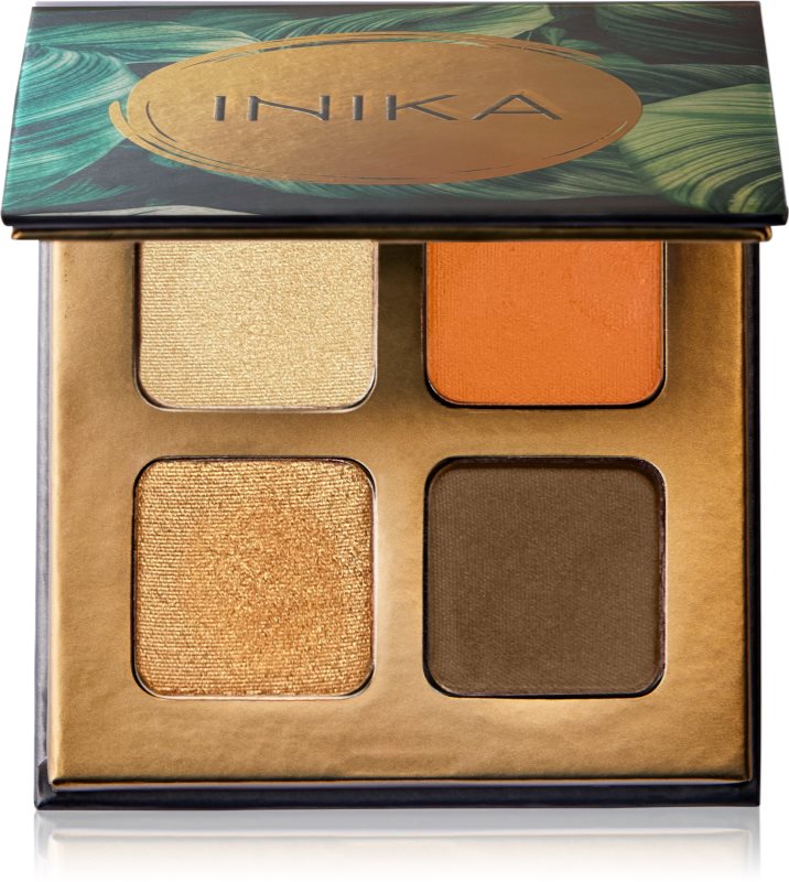 INIKA Organic Eyeshadow Palette Sunset paletă cu farduri de ochi 8 g