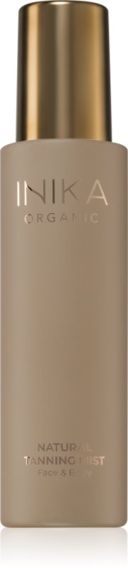 INIKA Organic Tanning Natural Mist Spray pentru protectie corp si fata 120 ml