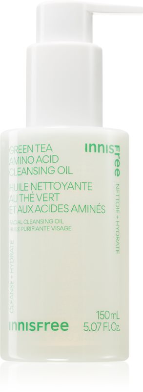 innisfree Green Tea Amino Acid Cleansing Oil ulei de curățare blând cu efect de hidratare 150 ml