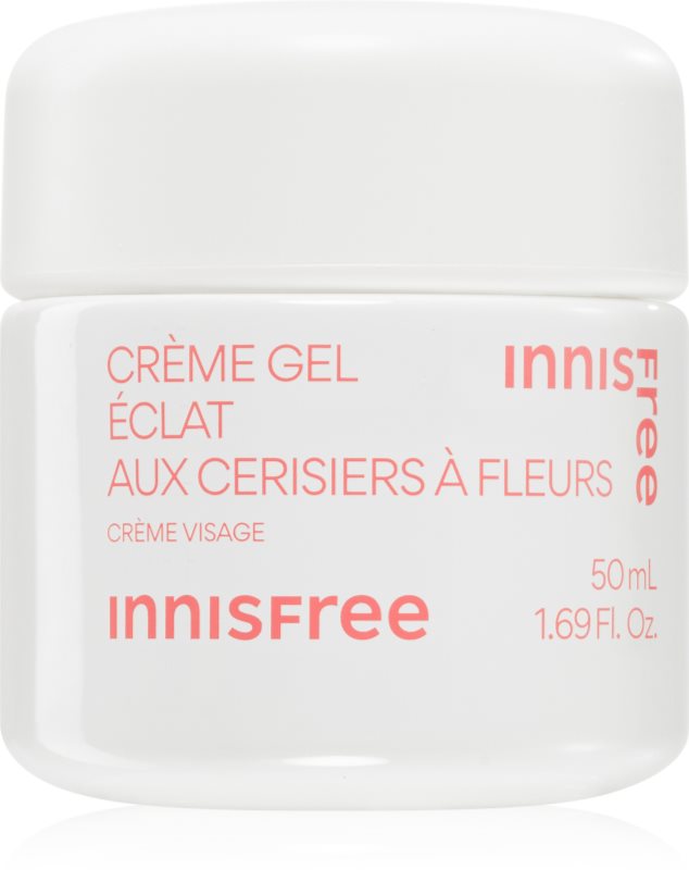 innisfree Cherry Blossom Glow Jelly Cream crema puternic hidratanta pentru o piele mai luminoasa 50 ml