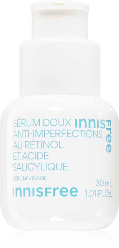 innisfree Gentle Retinol Salicylic Anti-Blemish Serum ser facial calmant impotriva imperfectiunilor pielii cauzate de acnee 30 ml