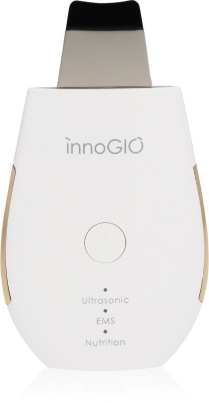 innoGIO GIOperfect GIO-730 with EMS Therapy dispozitiv de curățare cu ultrasunete pentru față 1 buc