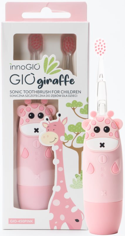 innoGIO GIOGiraffe Sonic Toothbrush periuta de dinti cu ultrasunete pentru copii
