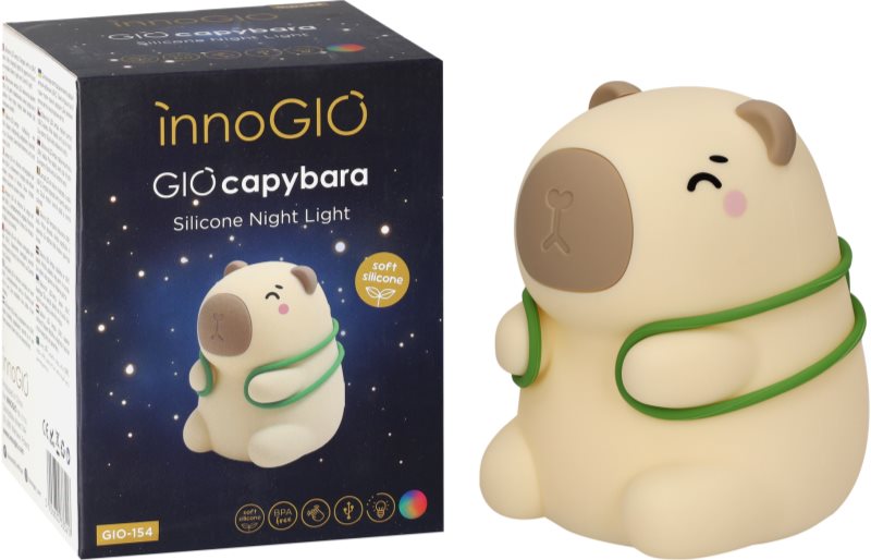innoGIO GIOcapybara lampă LED reglabilă pentru copii 1 buc
