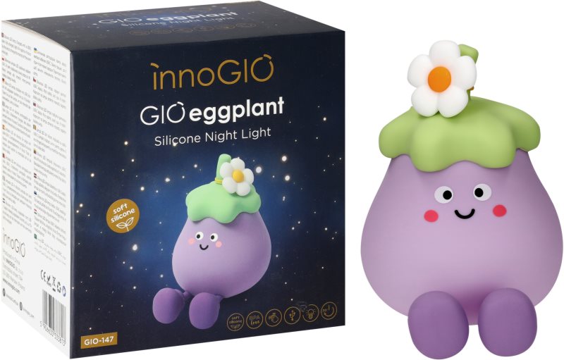 innoGIO GIOeggplant lampă LED reglabilă pentru copii 1 buc