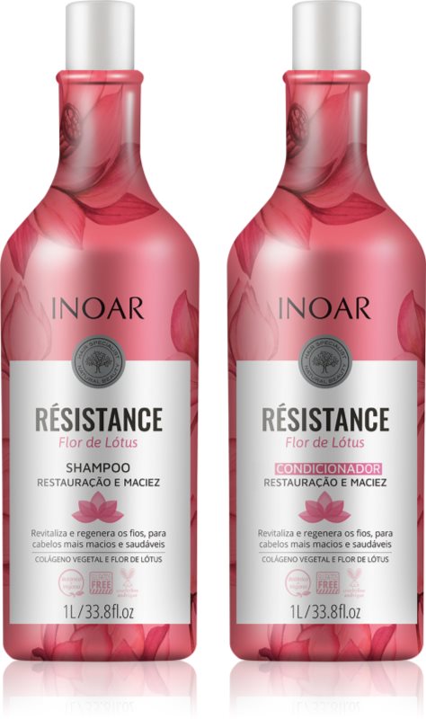 INOAR Résistance Flor de Lótus set pentru par deteriorat