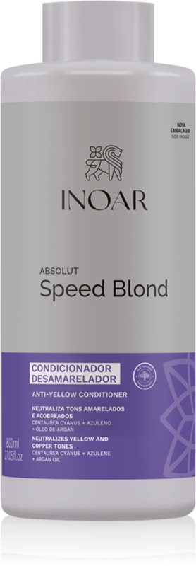 INOAR Absolut Speed Blond Conditioner balsam pentru parul blond cu suvite 800 ml