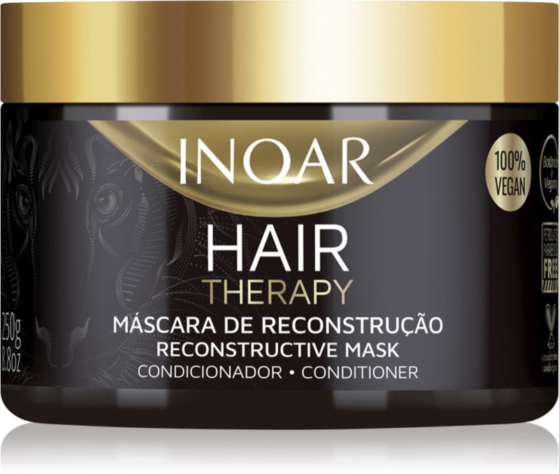 INOAR Hair Therapy mască fortifiantă pentru par deteriorat 250 g