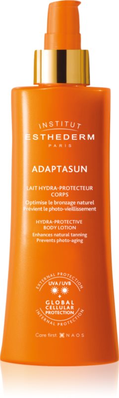 Institut Esthederm Adaptasun Protective Body Lotion loțiune de protecție solară protectie medie impotriva razelor UV 200 ml