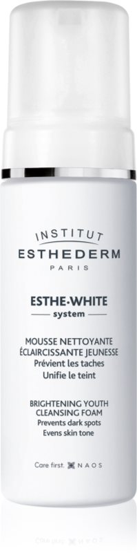 Institut Esthederm Esthe White Brightening Youth Cleansing Foam spuma de curatat cu efect de albire 150 ml