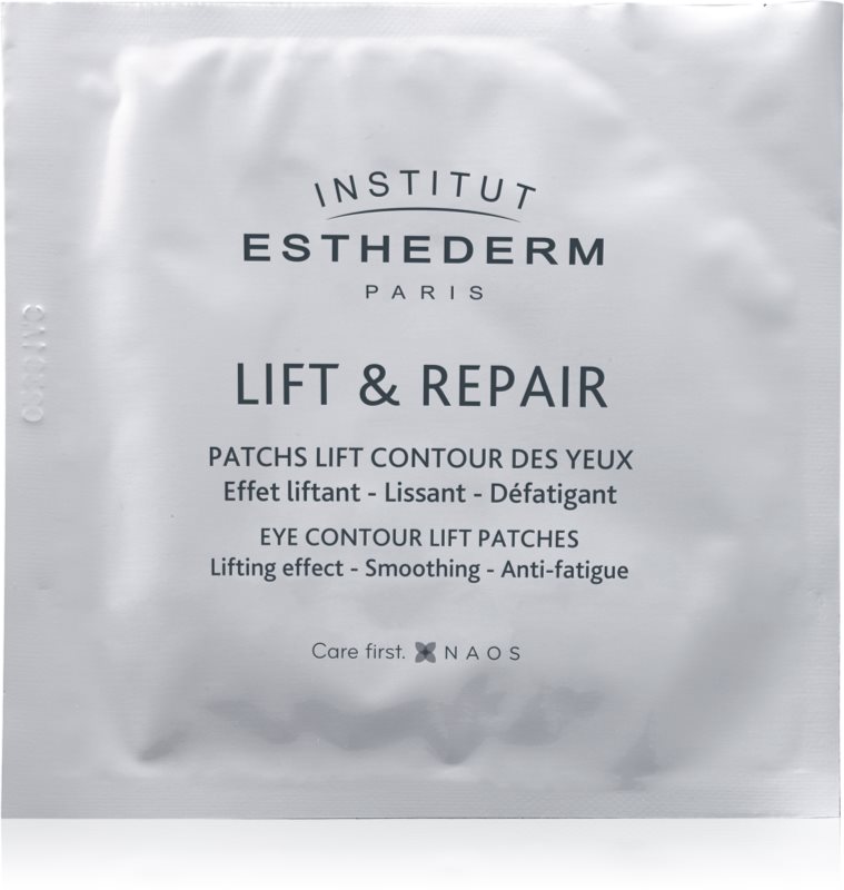 Institut Esthederm Lift & Repair Eye Contour Lift Patches mască patch de ochi, pentru o piele mai fermă (Cellular Care) 10 x 2 buc