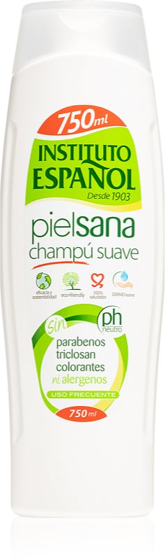 Instituto Español Healthy Skin sampon delicat pentru utilizarea de zi cu zi 750 ml