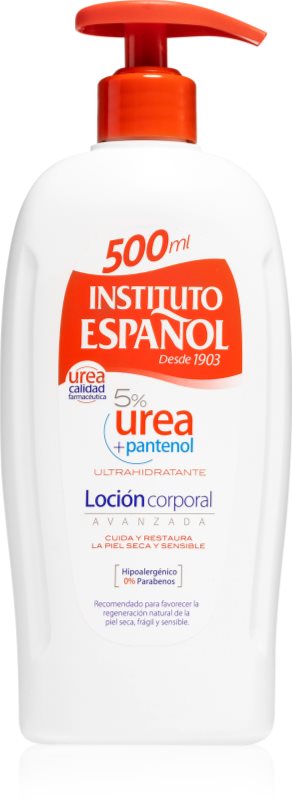 Instituto Español Urea loțiune de corp hidratantă cu Panthenol 500 ml
