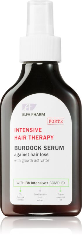 Elfa Pharm Intensive Cosmetic Intensive Hair Therapy Burdock Serum ser impotriva caderii parului cu activator de crestere 100 ml