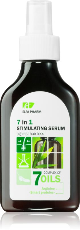 Elfa Pharm Intensive Cosmetic Complex Of 7 Oils 7in1 Stimulating Serum ser regenerator impotriva caderii parului 100 ml