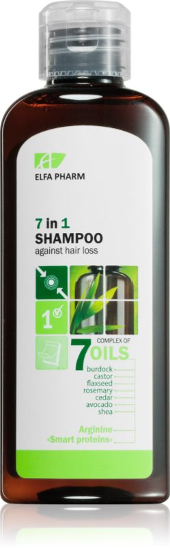 Elfa Pharm Intensive Cosmetic Complex Of 7 Oils 7in1 Shampoo Șampon împotriva căderii părului 200 ml