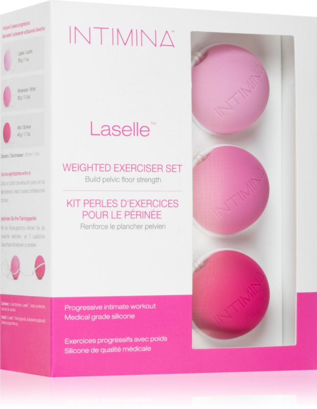 Intimina Lassele Kegel Routine bile vaginale 3 buc