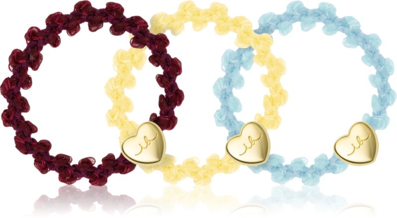 invisibobble Twistar Wildflower Cherry Twist Elastice pentru par 3 buc