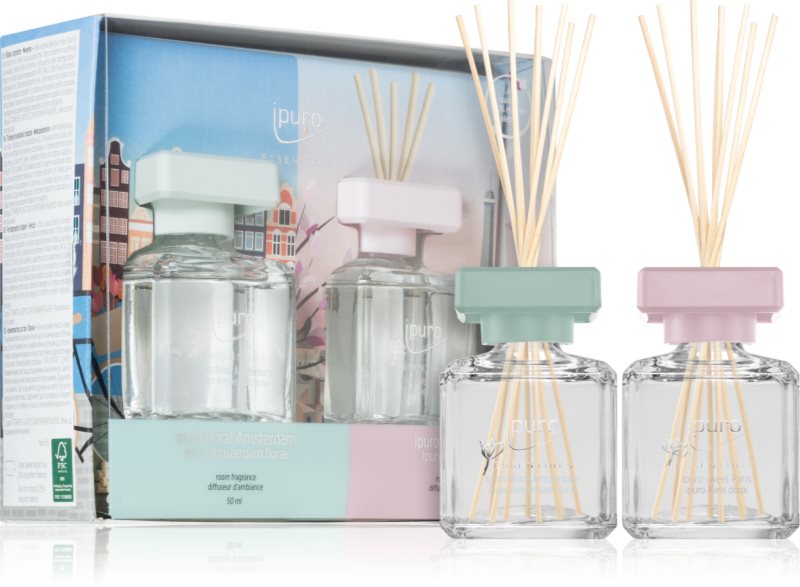 ipuro Essentials Paris & Amsterdam set cadou 2x50 ml