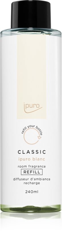 ipuro Classic Blanc reumplere în aroma difuzoarelor 240 ml