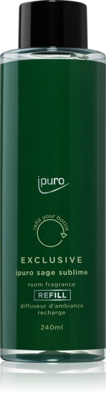 ipuro Exclusive Sage Sublime reumplere în aroma difuzoarelor 240 ml