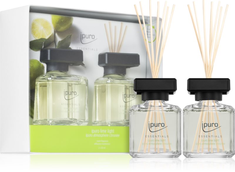 ipuro Essentials Lime Light set cadou 2x50 ml