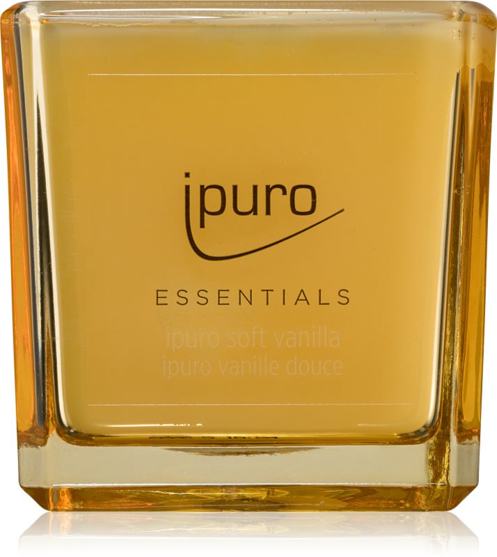 ípuro Essentials Soft Vanilla lumânare parfumată 125 g