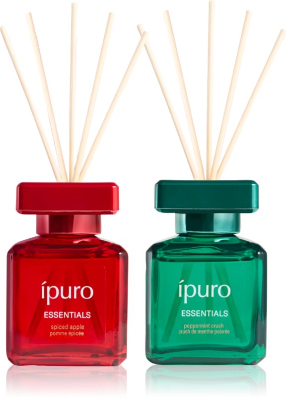 ípuro Essentials Season of Treats Peppermint Crush & Spiced Apple set cadou 2x50 ml
