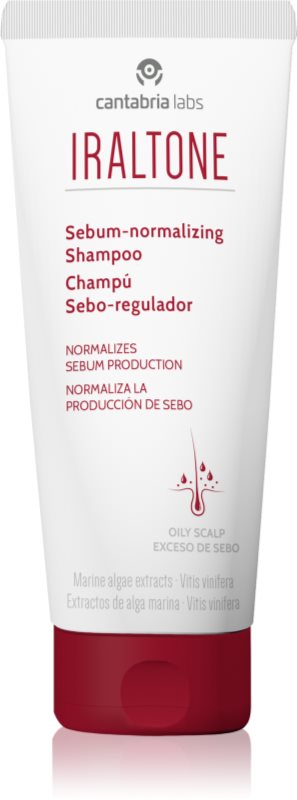 IRALTONE Sebum-normalizing Shampoo Sampon dermatologic pentru un scalp seboreic 200 ml