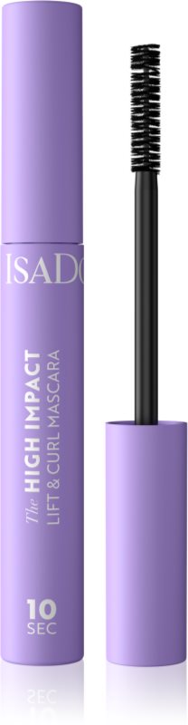 IsaDora The 10 Sec High Impact Lift & Curl mascara cu rotatie pentru o buna definire a genelor culoare 01 Black 9 ml