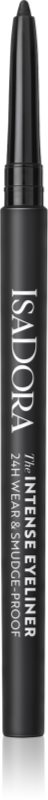 IsaDora The Intense Eyeliner dermatograf persistent rezistent la apa culoare 60 Intense Black 0.35 g