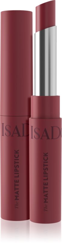 IsaDora The Matte Lipstick ruj mat cu efect de hidratare culoare 19 Real Crimson 1.6 g